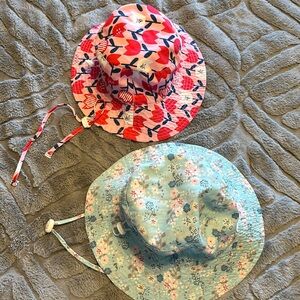 Bucket swim hats size 50 and 52